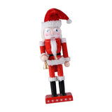 Maxbell Nutcracker Santa Figurine Chic Gift Party Favors for Living Room Adults Kids