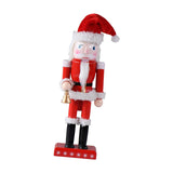Maxbell Nutcracker Santa Figurine Chic Gift Party Favors for Living Room Adults Kids