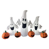 Maxbell 90'' Halloween Party Inflatable Pumpkin Decorative for Backyard Lawn Decor