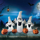 Maxbell 90'' Halloween Party Inflatable Pumpkin Decorative for Backyard Lawn Decor