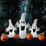 Maxbell 90'' Halloween Party Inflatable Pumpkin Decorative for Backyard Lawn Decor