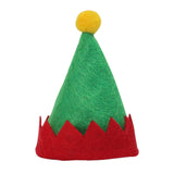 Maxbell Christmas Santa Hat DIY Craft Santa Hat for Holiday New Year Gift Decoration 10Pcs B