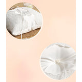 Maxbell Wedding Ring Pillow Basket White Romantic Soft for Ceremony Flower Girls