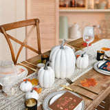 Maxbell 14 Pieces Artificial Pumpkins Foam Crafts Display for Thanksgiving Holiday