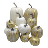 Maxbell 14 Pieces Artificial Pumpkins Foam Crafts Display for Thanksgiving Holiday