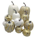 Maxbell 14 Pieces Artificial Pumpkins Foam Crafts Display for Thanksgiving Holiday