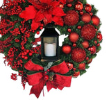 Maxbell wreath Hanging Garland with Light for door Party Window