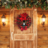 Maxbell wreath Hanging Garland with Light for door Party Window