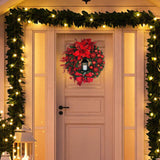 Maxbell wreath Hanging Garland with Light for door Party Window