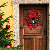 Maxbell wreath Hanging Garland with Light for door Party Window