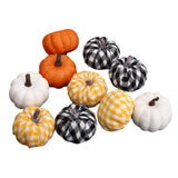 Maxbell 10Pcs Simulation Pumpkin Decoration Foam for Halloween Kitchen Fireplace