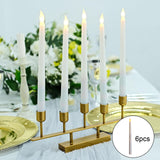 Maxbell 6 Pieces Flameless LED Candles Battery Operated for Party Halloween Table