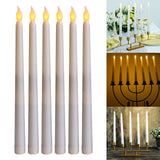 Maxbell 6 Pieces Flameless LED Candles Battery Operated for Party Halloween Table