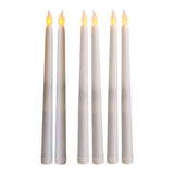 Maxbell 6 Pieces Flameless LED Candles Battery Operated for Party Halloween Table