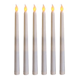 Maxbell 6 Pieces Flameless LED Candles Battery Operated for Party Halloween Table