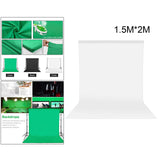 Maxbell Maxbell Backdrop Cloth Multipurpose Extra Thicker Washable Studio Prop Accessory Green 2mx1.5m