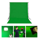 Maxbell Maxbell Backdrop Cloth Multipurpose Extra Thicker Washable Studio Prop Accessory Green 2mx1.5m