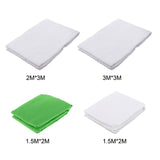 Maxbell Maxbell Backdrop Cloth Multipurpose Extra Thicker Washable Studio Prop Accessory Green 2mx1.5m