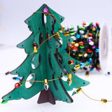 Maxbell String Lights Scenery Layout Ornaments Lamp String for House Yard Holiday Green 10m