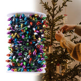 Maxbell String Lights Scenery Layout Ornaments Lamp String for House Yard Holiday Green 10m