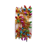 Maxbell String Lights Scenery Layout Ornaments Lamp String for House Yard Holiday Gold 5m