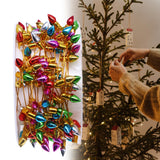 Maxbell String Lights Scenery Layout Ornaments Lamp String for House Yard Holiday Gold 5m