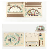 Maxbell Handmade DIY Village Vacation Church Holiday Tabletop Festive Ornaments Style A