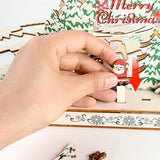 Maxbell Handmade DIY Village Vacation Church Holiday Tabletop Festive Ornaments Style B