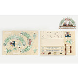Maxbell Handmade DIY Village Vacation Church Holiday Tabletop Festive Ornaments Style B