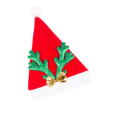 Maxbell Christmas Hat Photo Prop Antler Hat for Apparel Accessories Halloween Green