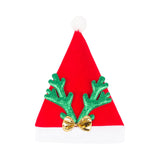 Maxbell Christmas Hat Photo Prop Antler Hat for Apparel Accessories Halloween Green