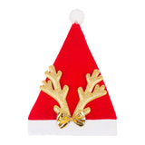 Maxbell Christmas Hat Photo Prop Antler Hat for Apparel Accessories Halloween Yellow