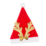 Maxbell Christmas Hat Photo Prop Antler Hat for Apparel Accessories Halloween Yellow