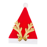 Maxbell Christmas Hat Photo Prop Antler Hat for Apparel Accessories Halloween Yellow