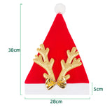 Maxbell Christmas Hat Photo Prop Antler Hat for Apparel Accessories Halloween Yellow