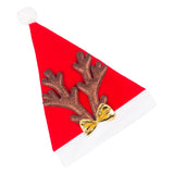 Maxbell Christmas Hat Photo Prop Antler Hat for Apparel Accessories Halloween Brown