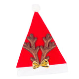 Maxbell Christmas Hat Photo Prop Antler Hat for Apparel Accessories Halloween Brown