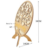 Maxbell Wedding Guest Book with 30 Hearts Hearts Frame for Reception Decorations Family