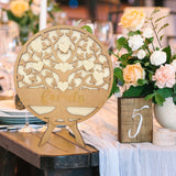 Maxbell Wedding Guest Book with 30 Hearts Hearts Frame for Reception Decorations Family