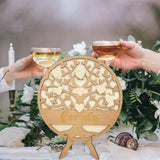 Maxbell Wedding Guest Book with 30 Hearts Hearts Frame for Reception Decorations Family