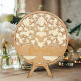 Maxbell Wedding Guest Book with 30 Hearts Hearts Frame for Reception Decorations Family