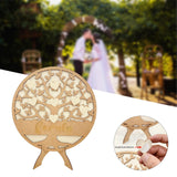 Maxbell Wedding Guest Book with 30 Hearts Hearts Frame for Reception Decorations Family