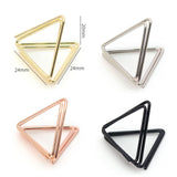 Maxbell 24x Place Card Holder for Desk Display Card Name Stand Wedding Food Signs Gold