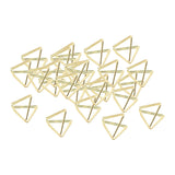 Maxbell 24x Place Card Holder for Desk Display Card Name Stand Wedding Food Signs Gold