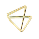 Maxbell 24x Place Card Holder for Desk Display Card Name Stand Wedding Food Signs Gold