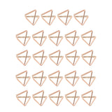 Maxbell 24x Place Card Holder for Desk Display Card Name Stand Wedding Food Signs Rose Gold