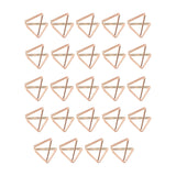 Maxbell 24x Place Card Holder for Desk Display Card Name Stand Wedding Food Signs Rose Gold
