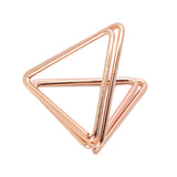 Maxbell 24x Place Card Holder for Desk Display Card Name Stand Wedding Food Signs Rose Gold