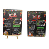 Maxbell Wish List Board Decoration Multipurpose Wooden for Office Desk Home Bedroom without Stand