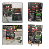 Maxbell Wish List Board Decoration Multipurpose Wooden for Office Desk Home Bedroom without Stand